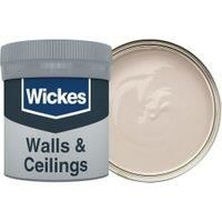 Wickes Chalk White - No. 130 Vinyl Matt Emulsion Paint Tester Pot - 50ml