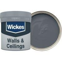 Wickes Dark Flint - No. 245 Vinyl Matt Emulsion Paint Tester Pot - 50ml
