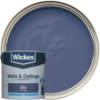 Wickes Navy Blue - No.965 Vinyl Matt Emulsion Paint - 2.5L