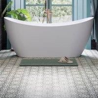 Wickes Melia Sage Patterned Ceramic Wall & Floor Tile 200 x 200mm