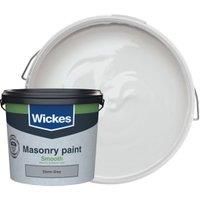 Wickes Masonry Smooth Storm Grey 5L