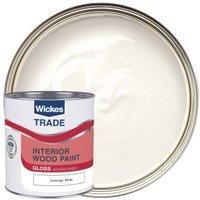 Wickes Trade Liquid Gloss Victorian White 1L