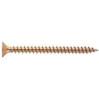 Wickes Single Thread Zinc & Yellow Screw - 4 X 45mm Pack Of 200