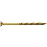 Wickes Single Thread Zinc & Yellow Screw - 5 X 40mm Pack Of 200