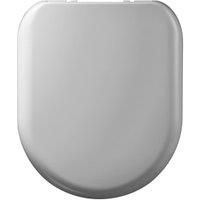 Wickes Soft Close Thermoset D Shaped Toilet Seat - White