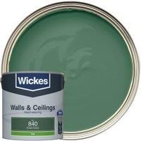 Wickes Estate Green - No. 840 Vinyl Silk Emulsion - 2.5L