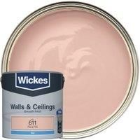 Wickes Peony Pink - No. 611 Vinyl Matt Emulsion - 2.5L