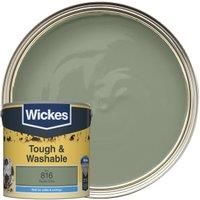 Wickes Pastel Olive - No. 816 Tough & Washable Matt Emulsion Paint - 2.5L