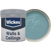 Wickes Ostrich Egg Blue - No. 936 Vinyl Matt Emulsion Paint Tester Pot - 50ml