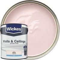 Wickes Vinyl Matt Emulsion Paint - Poetic Pink No.605 - 5L