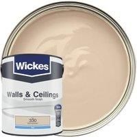 Wickes Vinyl Matt Emulsion Paint - Soft Cashmere No.330 - 5L