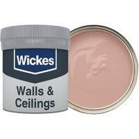 Wickes Matt Emulsion Paint By Kimberley Walsh - Blush Rose NO.622 - Tester Pot - 50ml