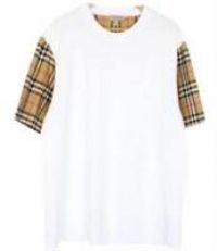 Burberry Check Crew Neck Cotton T-Shirt Oversized XL rrp £390-