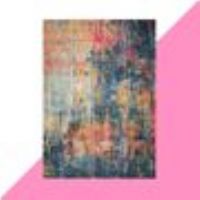 Hashtag Home Ojas Blue/Yellow Rug Hashtag Home Rug Size: Rectangle 239 x 320cm  - Size: Rectangle 274 x 366cm