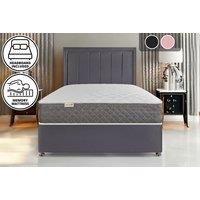 Velvet Divan Bed Base Set - 5 Sizes, 2 Colours