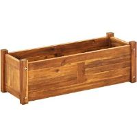 Symple Stuff Wooden Planter Box H25 x W76 x D27.6cm