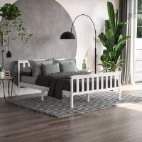 Fernleaf Vida Designs Milan Bed Frame White Double (4'6)