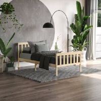 Fernleaf Vida Designs Milan Bed Frame Pine Single (3')