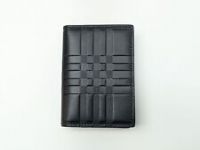 Burberry Wallet - BNWT Embossed Leather Bifold Card Holder Wallet RRP:270