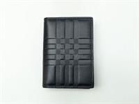 Burberry Wallet - BNWT Embossed Leather Bifold Card Holder Wallet RRP:270