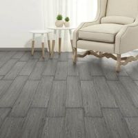 Symple Stuff 2mm Oak Laminate Flooring Dark Grey 915cm L X 152cm W