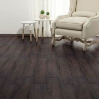 Symple Stuff 2mm Oak Laminate Flooring Oak Dark Brown 915cm L X 152cm W