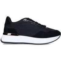 Carvela Women's 'Flare' Leather Suede Trainers in Black | Size: 8