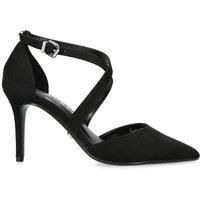 Carvela Women's 'Kross' Fabric Heels in Black | Size: 7