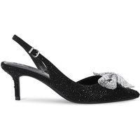 'Regal Bow Sling 60' Fabric Heels