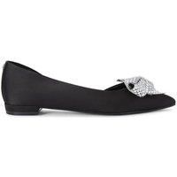 'Regal Bow Flat' Satin Flats