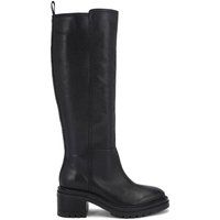 Carvela Women's 'Champion Knee High' Leather Boots in Black | Size: 3