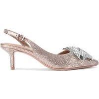 'Regal Bow Sling 2' Fabric Heels