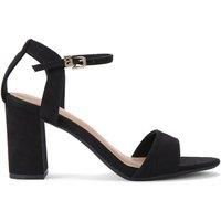 'Fleur2' Suedette Heels