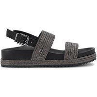 Carvela Women's 'Gala Flatform' Sandals in Black | Size: 5