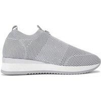 Carvela Women's 'Janeiro 2' Fabric Trainers in Silver | Size: 3