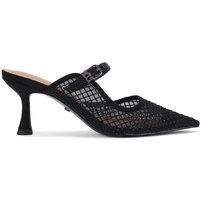 'Alina Mule Gem' Fabric Heels