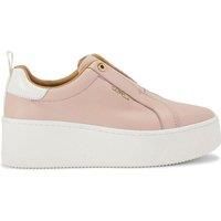 Carvela Women's 'Connected Laceless' Leather Trainers in Pink | Size: 7