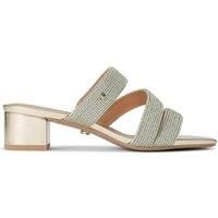 'Gala Block Mule' Fabric Heels