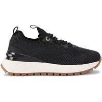 KG Kurt Geiger Women's 'Louisa Knit Gem' Fabric Trainers in Black | Size: 3