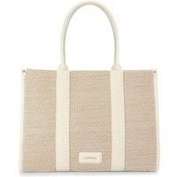 'Twisted Raffia Tote' Bag