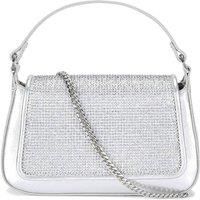 Carvela Women's 'Chiara Bow Clutch' Bag in Silver