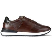 KG Kurt Geiger Men's 'Grenade' Leather Trainers in Brown | Size: 7