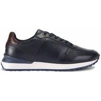 KG Kurt Geiger Men's 'Grenade' Leather Trainers in Navy | Size: 11