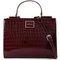 'Jessica Midi Tote 2' Croc Print Bag