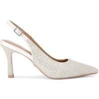Carvela Women's 'Corletta Sling Court' Fabric Heels in White | Size: 5