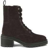 Carvela Women's 'Champion Lace Up' Suede Boots in Brown | Size: 4