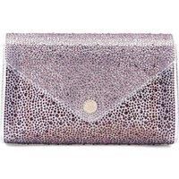 Carvela Women's 'Positano Vinyl Clutch' Bag in Wine