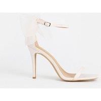 COAST Organza Bow Barely There Heel