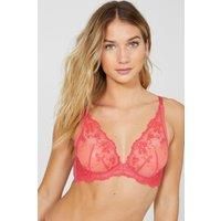 Floral Embroidery High Apex Bra