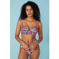 Gorgeous Bright Animal Full Cup Underwire Top